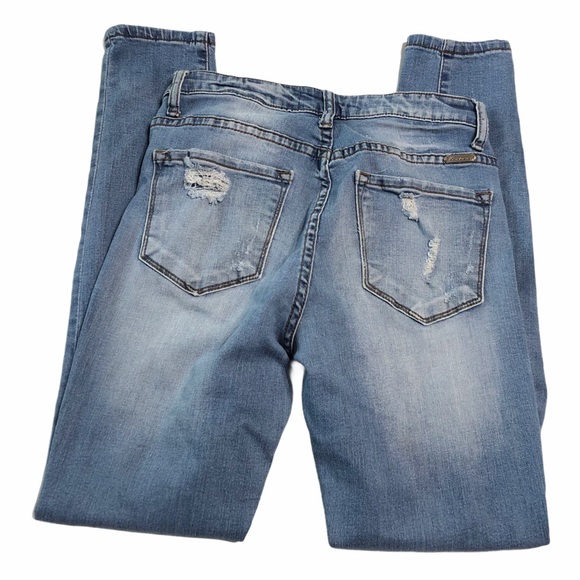 KanCan Distressed Skinny Jeans 1108 - Picture 6 of 6